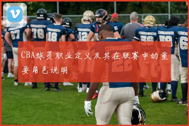 CBA球员职业定义及其在联赛中的重要角色说明